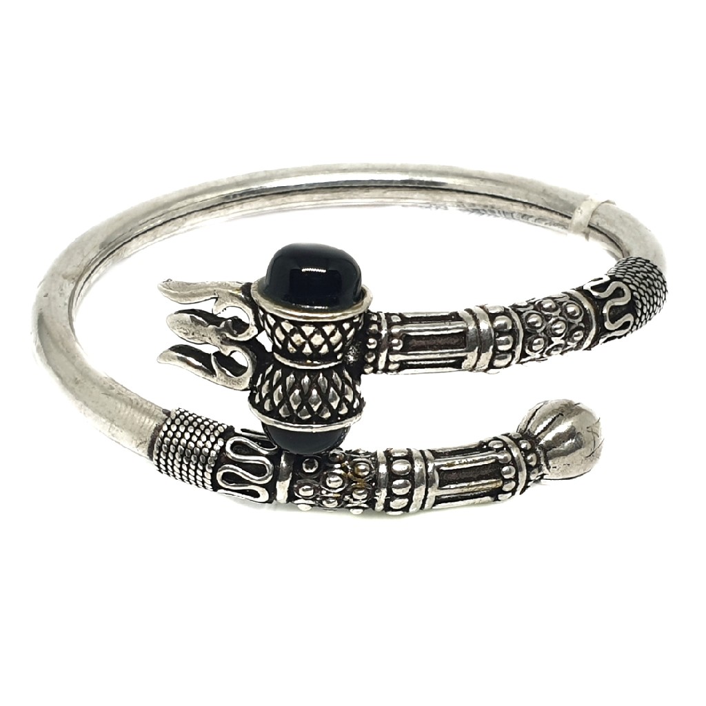 925 Sterling Silver Bahubali Bracelet MGA - BRS0290