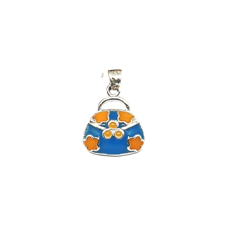 925 Sterling Silver Meenakari Pendant MGA - PDS0036
