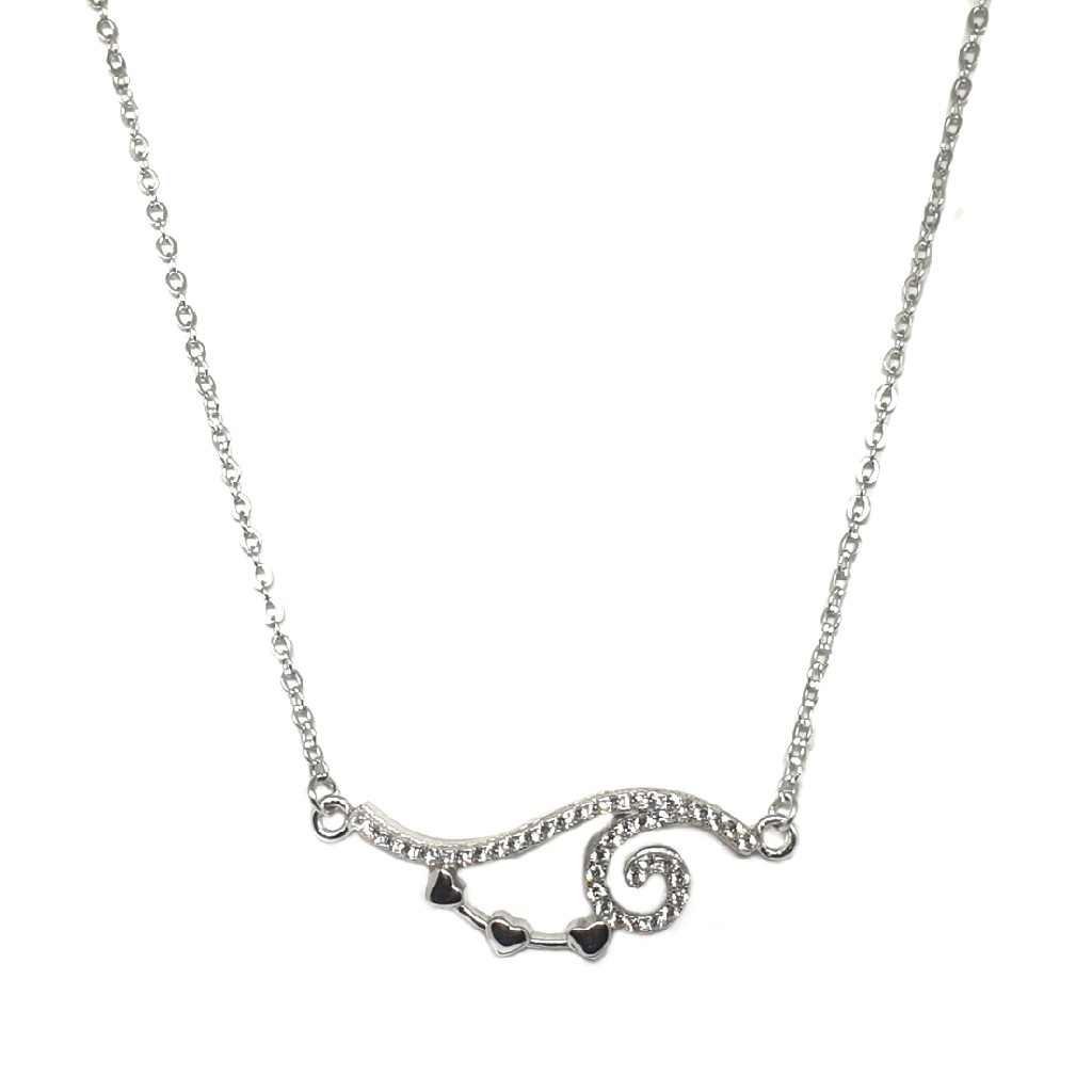 925 Sterling Silver Designer Necklace MGA - NKS0025