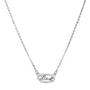 925 Sterling Silver Love Necklace MGA - NKS0011