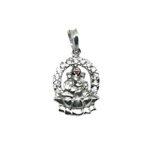 925 Sterling Silver Ganesh Pendant MGA - PDS0093