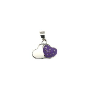 925 Sterling Silver Heart Shape Pendant MGA - PDS0011