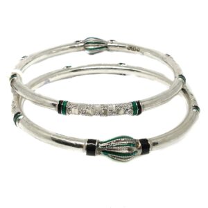 925 sterling silver kadli bangle mga - kds0414