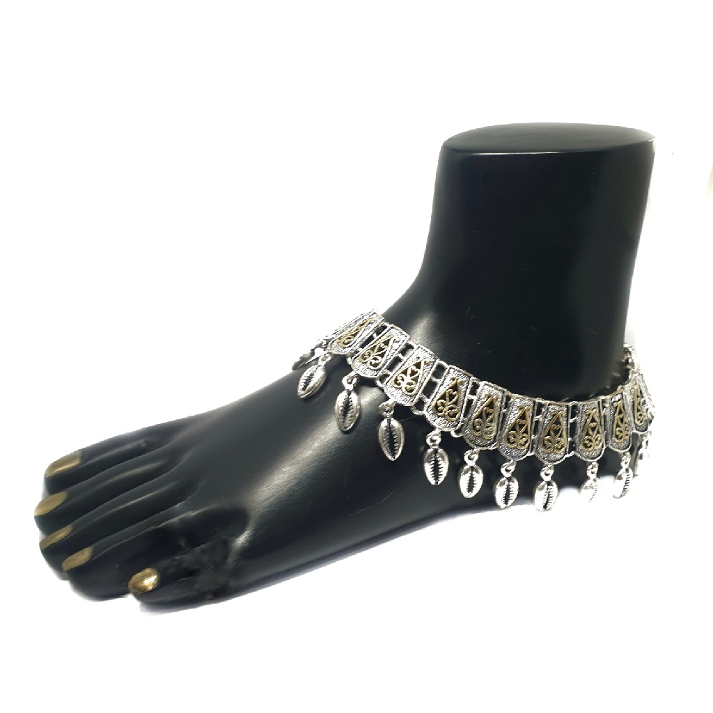 Rajawadi bridal anklet payal mga - pls0181