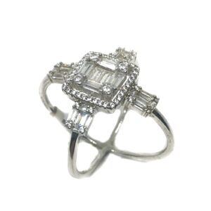 925 Sterling Silver Fancy Ring MGA - LRS0046