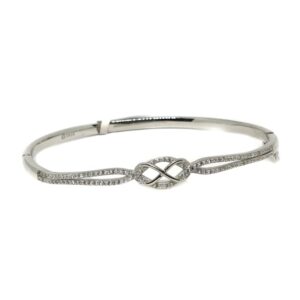 925 Sterling Silver Modern Style Bracelet MGA - BRS0255