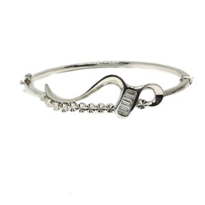 925 Sterling Silver Designer Kada Bracelet MGA -KRS0028