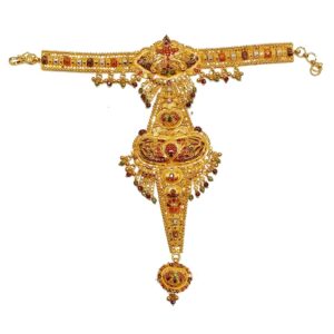 22k Gold Meenakari Designer Pocha Bracelet MGA - GP022