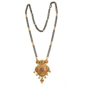 22kt Gold Designer Work Mangalsutra MGA - GM051