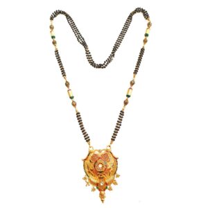 916 Gold Kalkatti Minakari  mangalsutra MGA - GM043