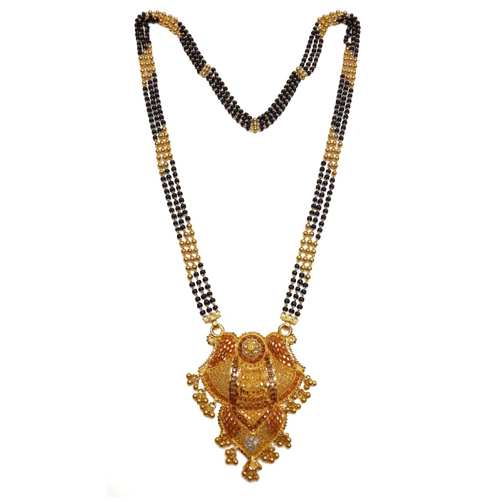 916 Gold Kalkatti Designer Mangalsutra MGA - GM029