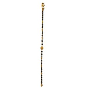 One gram gold forming single line bracelet mga - mga0067