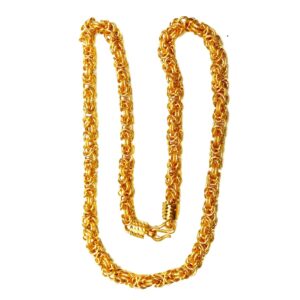 916 Gold Holo Chain MGA - GGC004