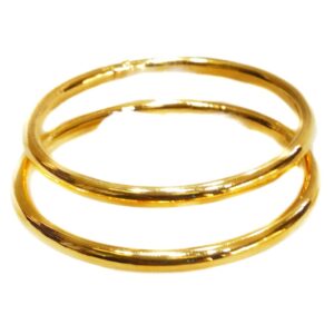 22k plain gold copper Kadli bangles MGA - GK011