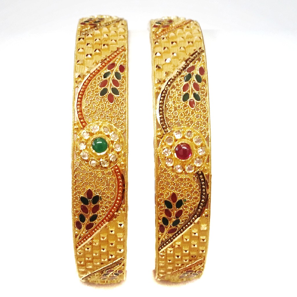 22k gold designer bengal kada mga - gp016