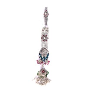 Long Meenakari Fancy Silver Juda MGA -JUS0004