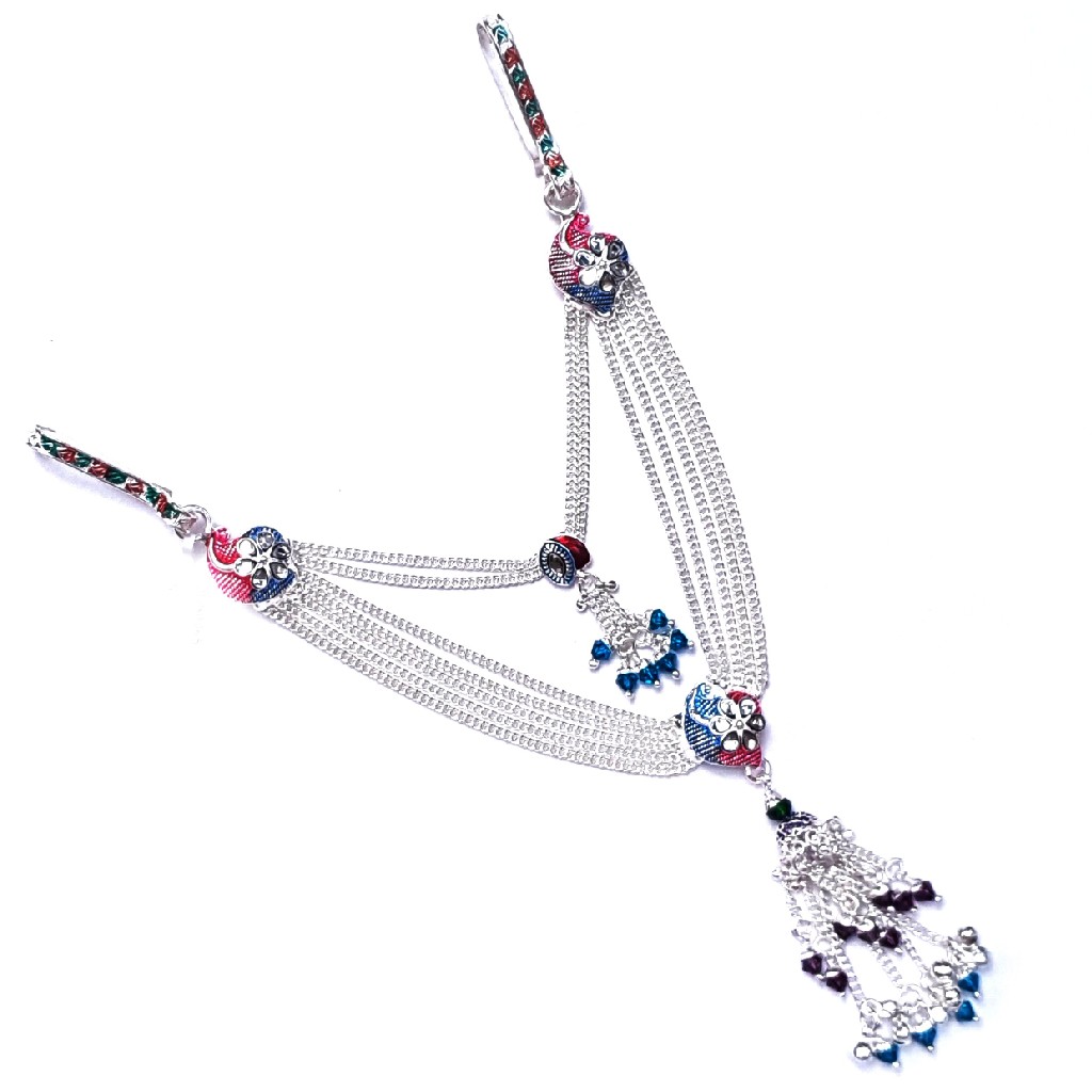 Fancy silver kamarbandh mga - jus0065