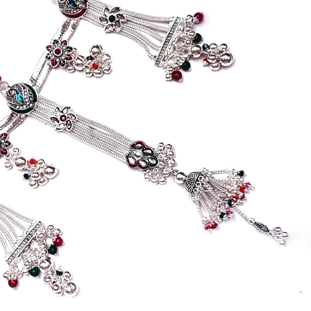 3 clips peacock silver juda mga - jus0059 - Image 3