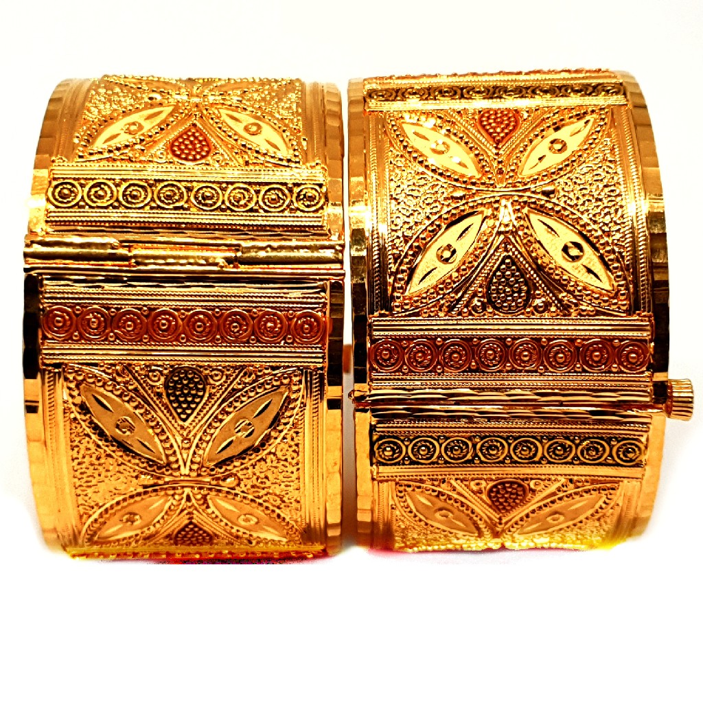 One gram gold forming kolkati bracelet mga - kpe0001