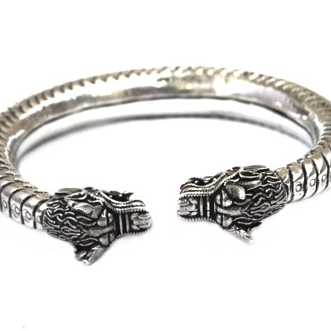 925 Sterling Silver Lion Bracelet MGA - KRS0104 - Image 2
