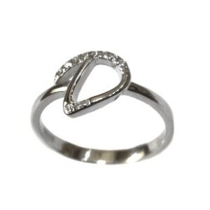 925 Sterling Silver Alphabet (Letter D) Ring MGA - LRS1539