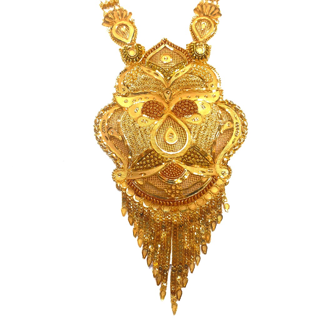 1 gram gold forming necklace set mga - gfn0029 - Image 2