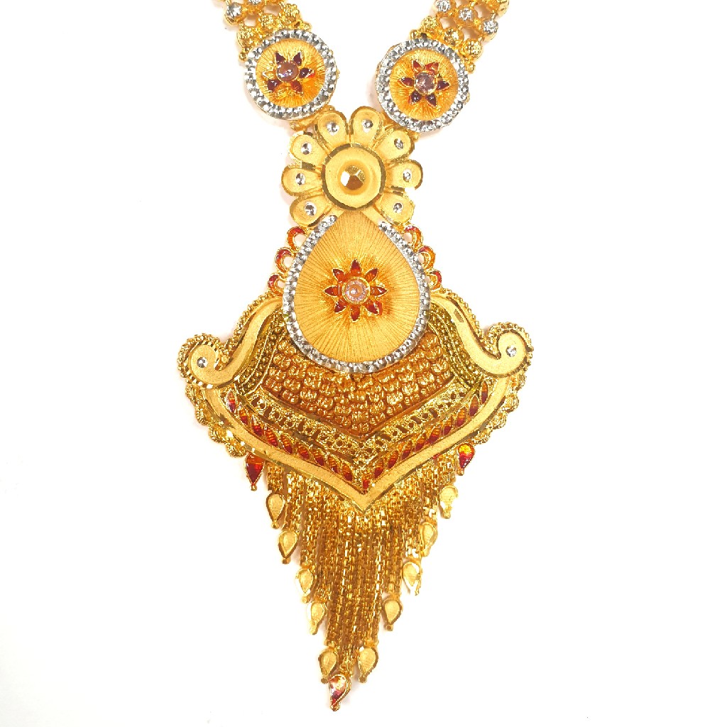 1 gram gold forming necklace set mga - gfn0014 - Image 2