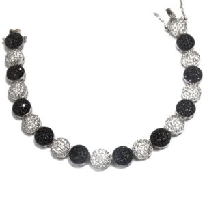 925 Sterling Silver Colour Stone Bracelet MGA - BRS0071