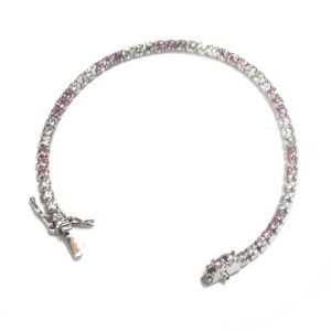 925 sterling silver colour stone bracelet mga - brs0315