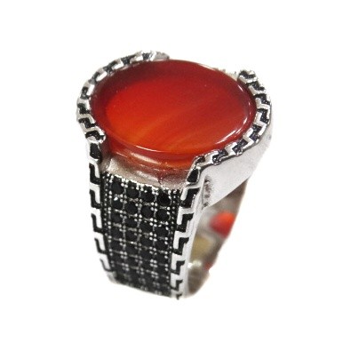 925 Sterling Silver Ring MGA - SR0031 - Image 2