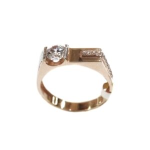 18k rose gold ring mga - rgr003