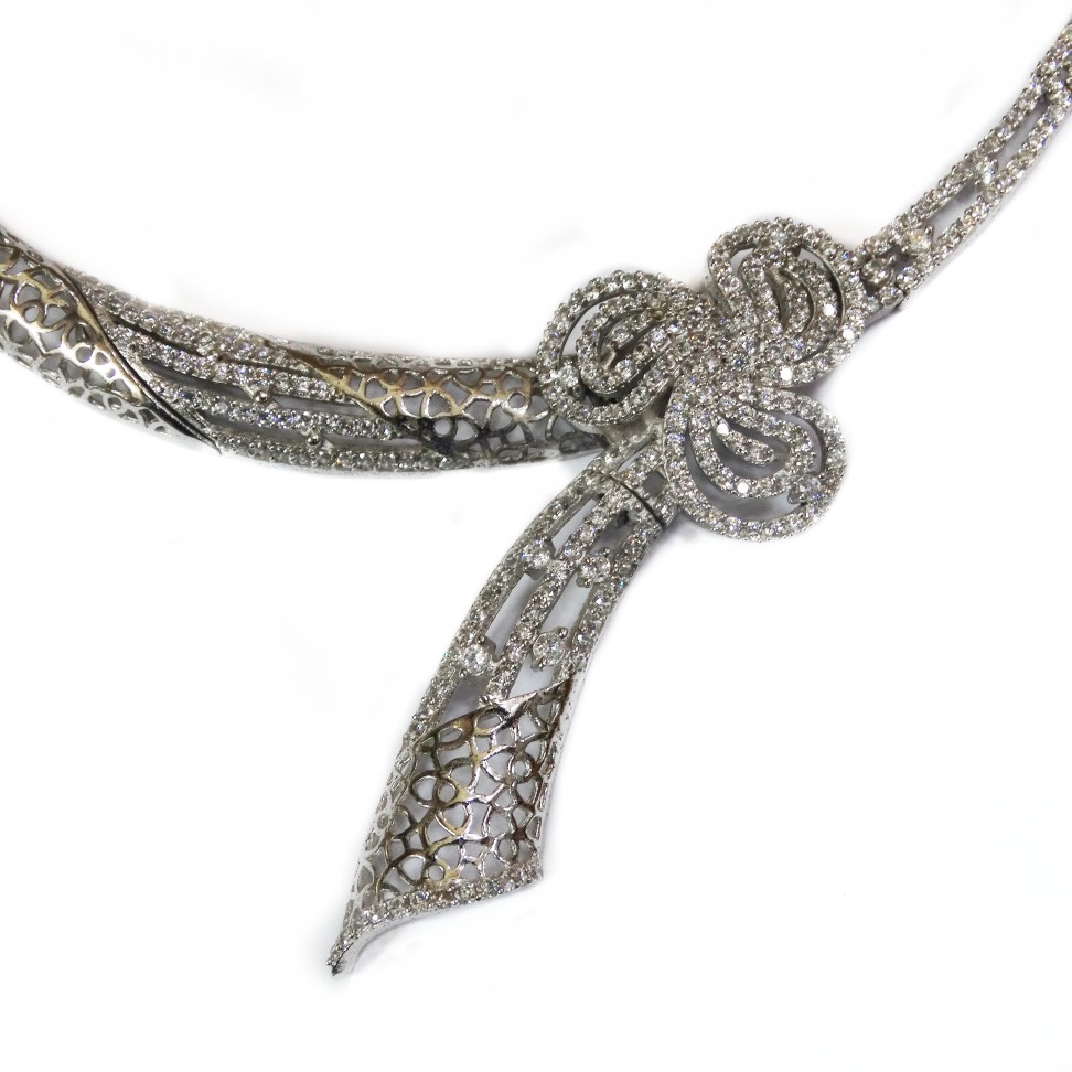 925 Sterling Silver Necklace MGA - SN002 - Image 3