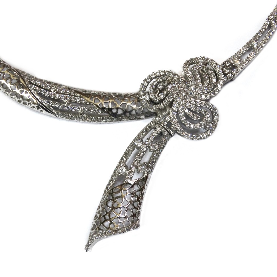 925 Sterling Silver Necklace MGA - SN002 - Image 2