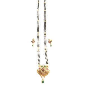 22k gold antique mangalsutra mga - gm007