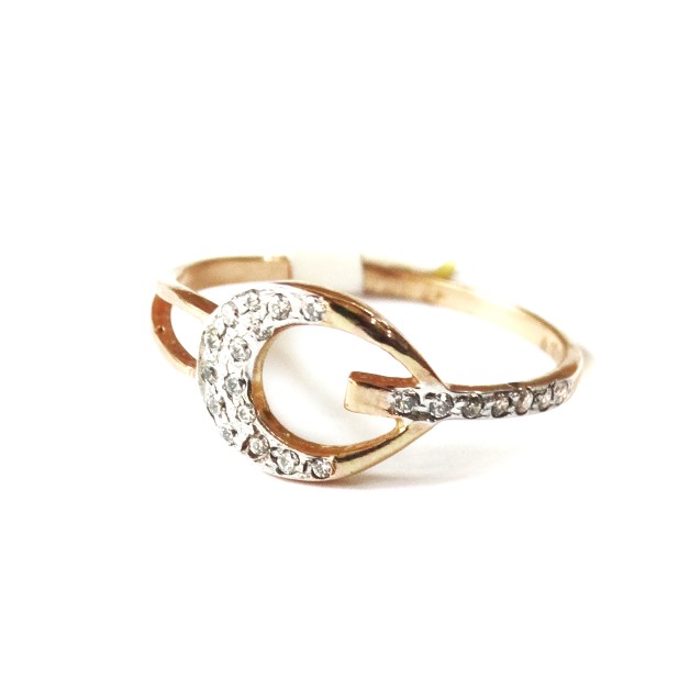 18k rose gold fancy ring mga - rgr0050