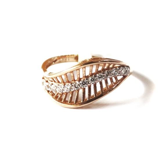 18k rose gold fancy ring mga - rgr0020 - Image 2