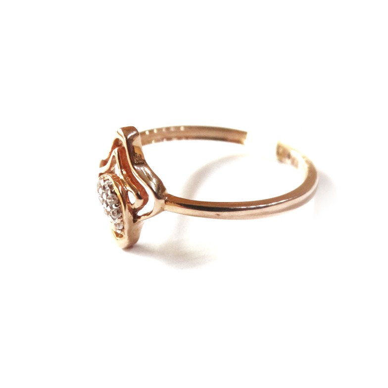 18k rose gold fancy ring mga - rgr0014 - Image 2