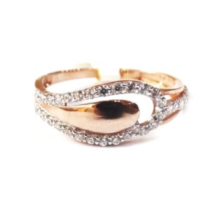 18k rose gold fancy ring mga - rgr0011