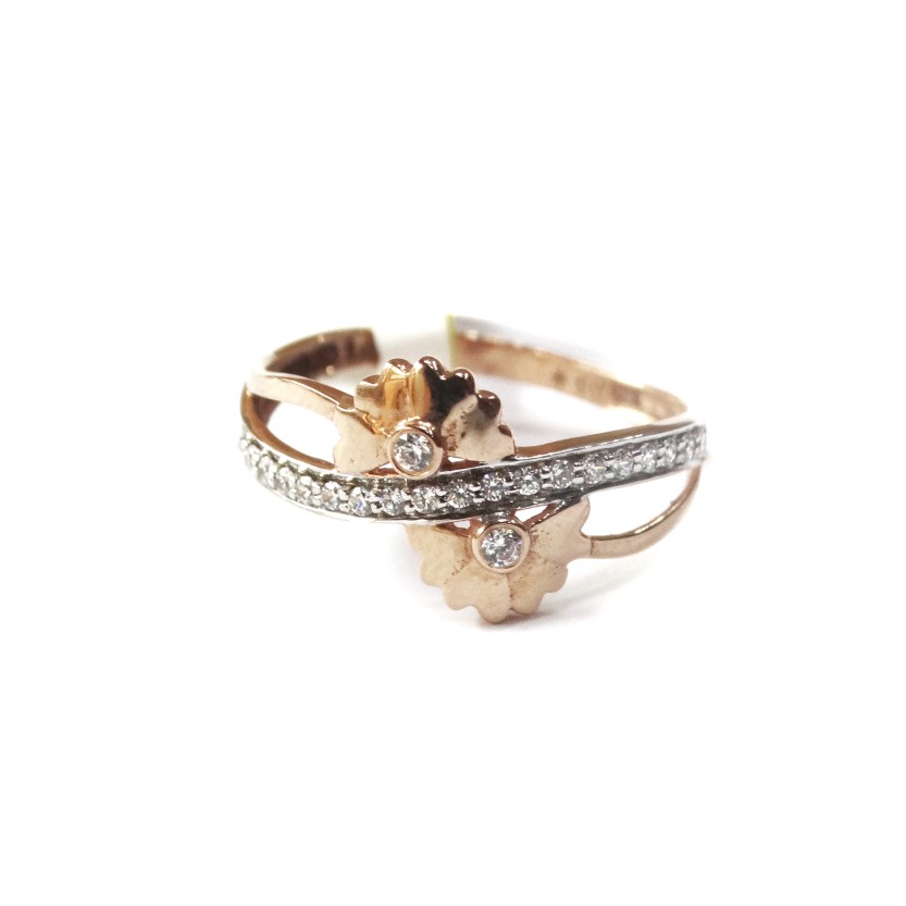 18k rose gold fancy ring mga - rgr008 - Image 2