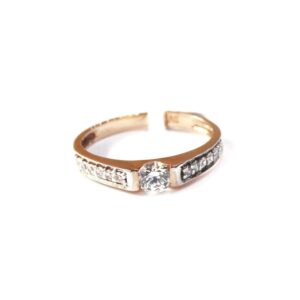 18k rose gold fancy ring mga - rgr001