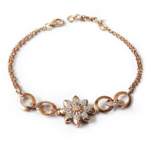 18k rose gold bracelet mga - rgb002