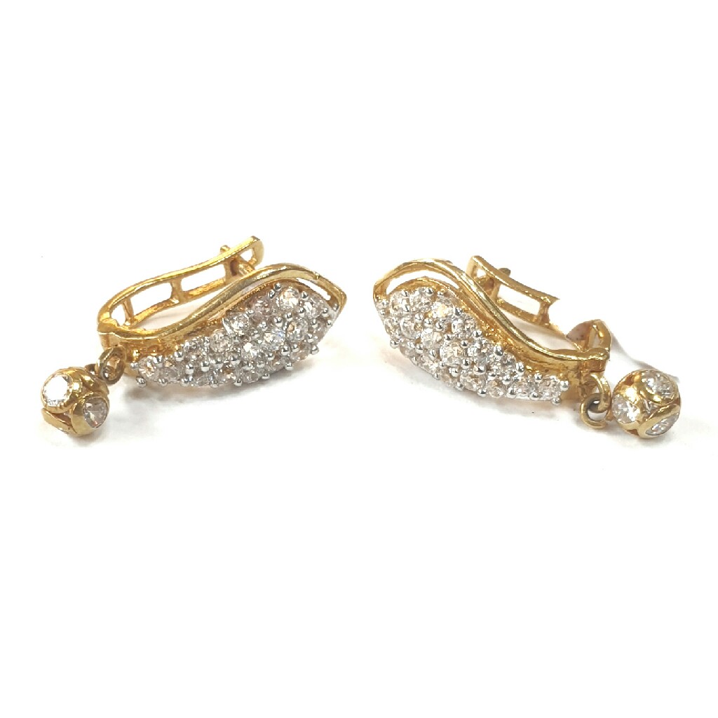 22K Gold Earrings MGA - GB0015