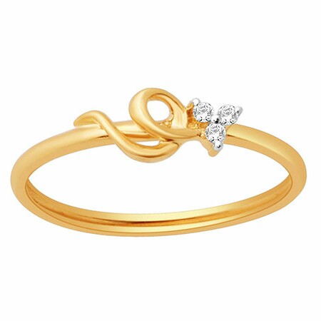 18K Gold Real Diamond Ring MGA - RDR0040