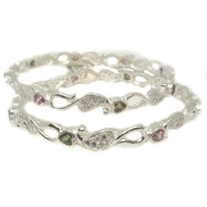 92.5 sterling silver bangles mga - sb0011