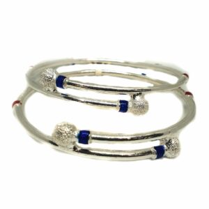 92.5 streling silver bangles mga - sb007