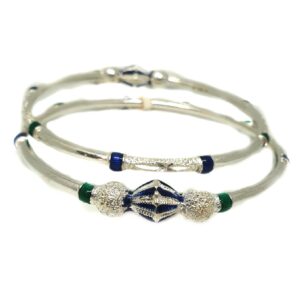 92.5 streling silver bangles mga - sb006