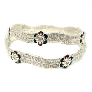 92.5 sterling silver bangles mga - sb003