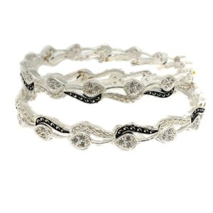 92.5 sterling silver bangles mga - sb002