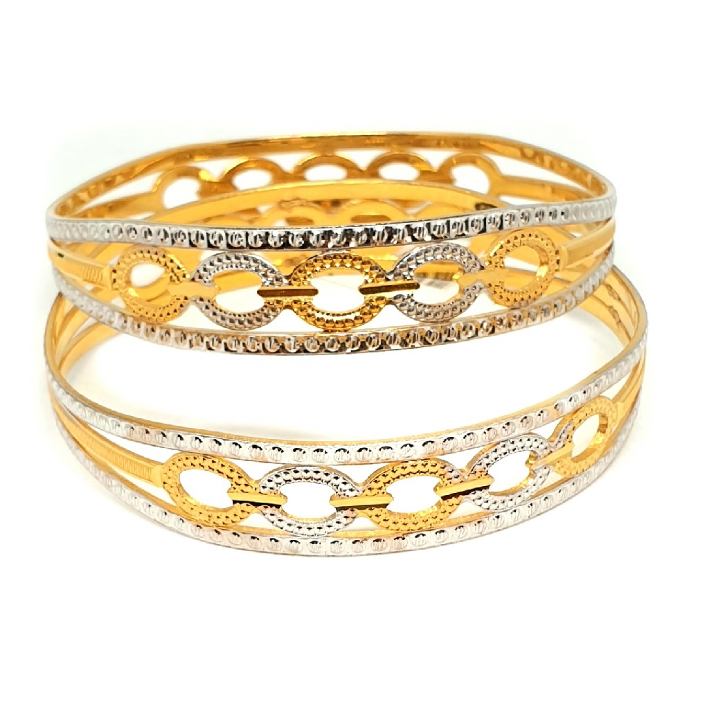One gram gold forming bangles  mga - gf0051