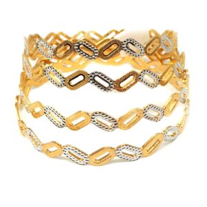 One gram gold forming bangles mga - gf0041